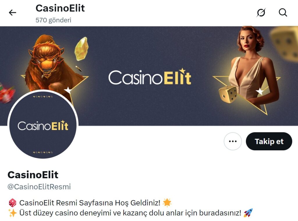 Casinoelit twitter hesabı