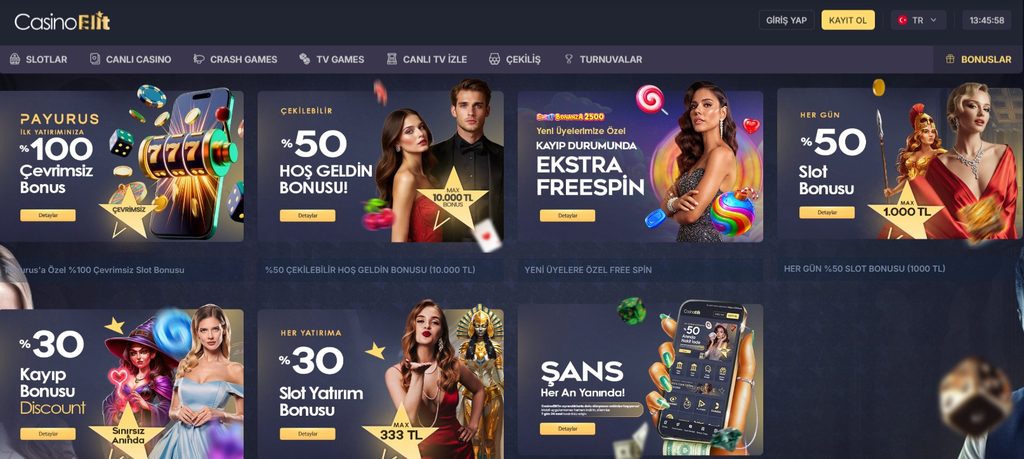 Casinoelit bonusları