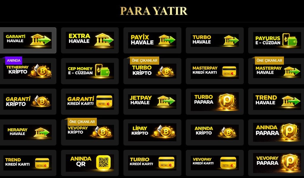 Casinoelit yatırım yöntemleri